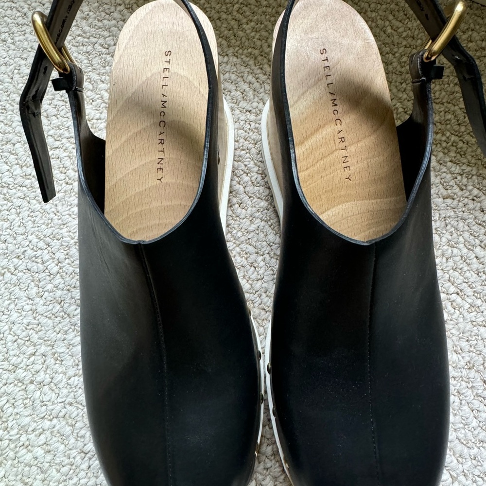 Stella McCartney shoes ! Only worn in the house.  I never wore out of house.